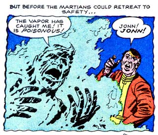 Jonn, a martian in Strange Tales 91