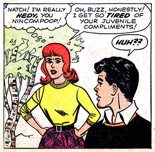 Buzz Baxter, confusion, huh, humor, verbal