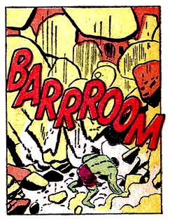 baroom, cave-in, ceiling, collapse, destroy, Hulk, Hulk (Bruce Banner), pillar, superhero