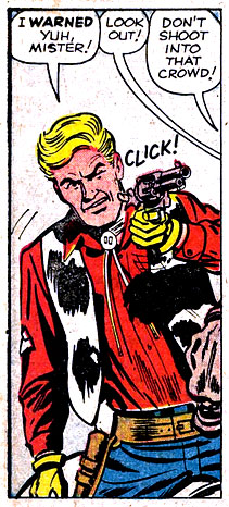 click, cock, gun, hammer, Kid Colt (Blaine Colt), revolver, western