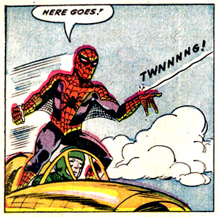 Spider-Man (Peter Parker), superhero, twang, twing, web-shooter, web fluid