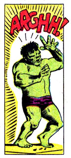 ARGHH! argh, gamma ray, Hulk, Hulk (Bruce Banner), pain, scream, superhero, transform, verbal, yell