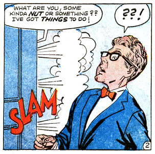 door, Hedy Wolfe, humor, literal, shut, slam