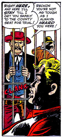 cell, clang, door, Manhunter (Sam Hawk), police, prison, shut, western