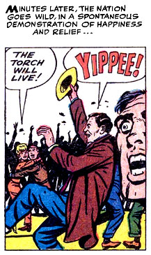cheer, delight, superhero, verbal, yippee