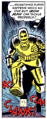 armor, clang, footsteps, Iron Man (Tony Stark), metal, run, superhero