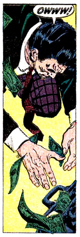 ow, pain, sting, superhero, Trago, verbal, Wasp (Janet Van Dyne), yell