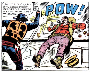 fist, pow, punch, Two-Gun Kid (Matt Hawk), western