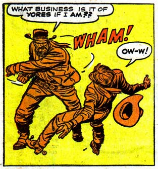 fist, punch, western, wham