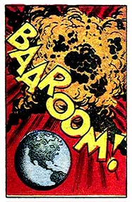 baroom, bomb, cobalt bomb, explosion, military, sci-fi, space, spaceship