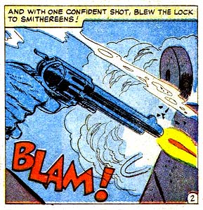 blam, gun, gunshot, revolver, western